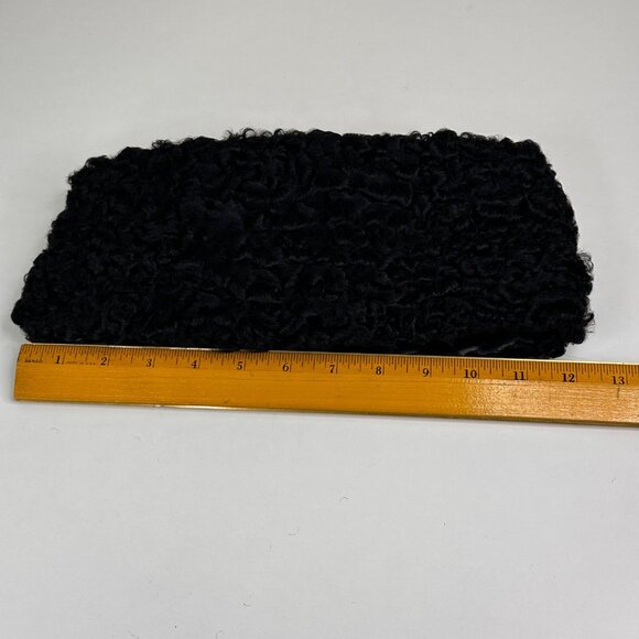 Vintage Asli Mehoob Ramapuri Karakul Black Fur Cap - Picture 4 of 7